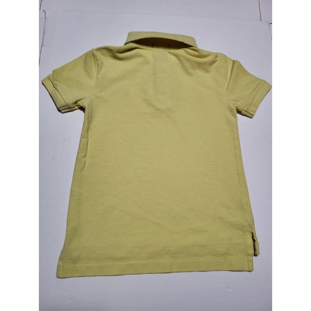 (#L3) Polo By Ralph Lauren Short Sleeve Size Kid's 6 Yellow